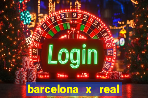 barcelona x real madrid multicanais